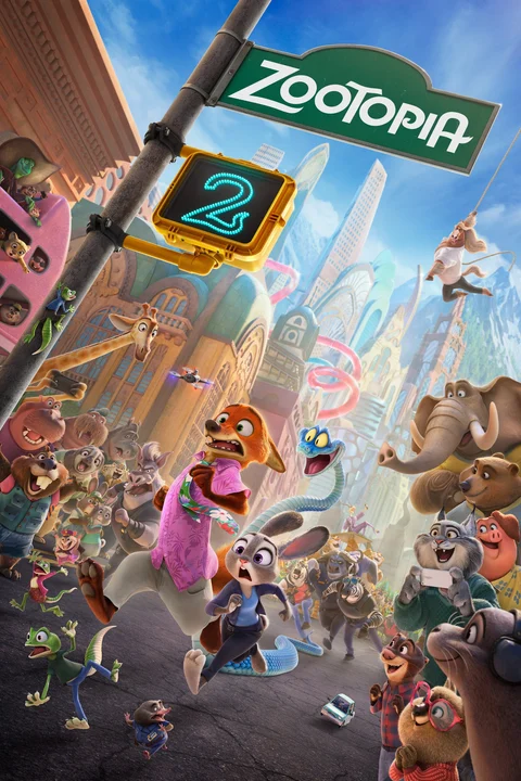 Zootopia 2 poster — illustrative artwork; confirm current availability